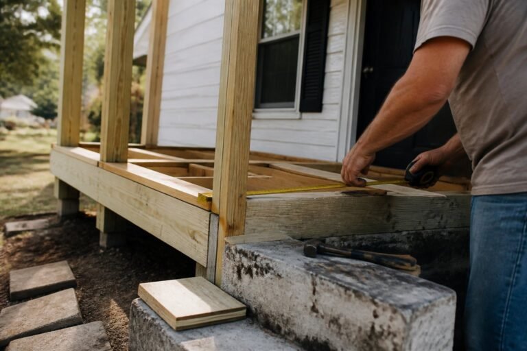 How to Add a Front Porch to Existing House: Transform Curb Appeal in Days
