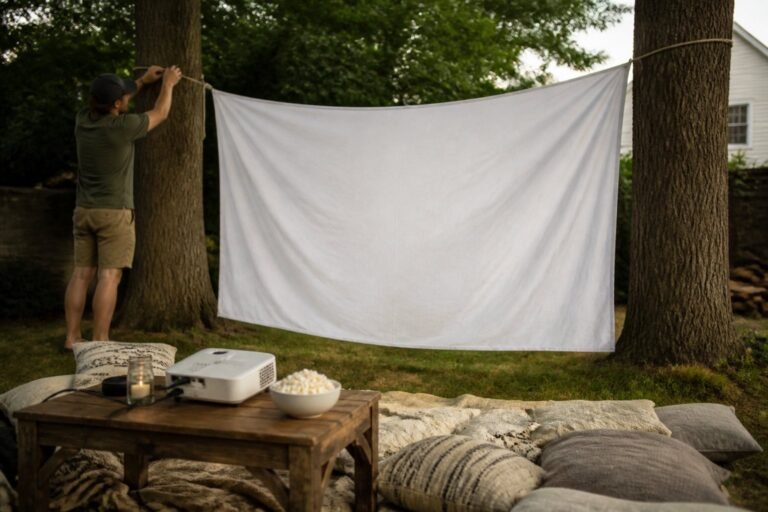10 Backyard Movie Night Setups That Cost Under $100 to Build — Easy, Stunning DIY Ideas