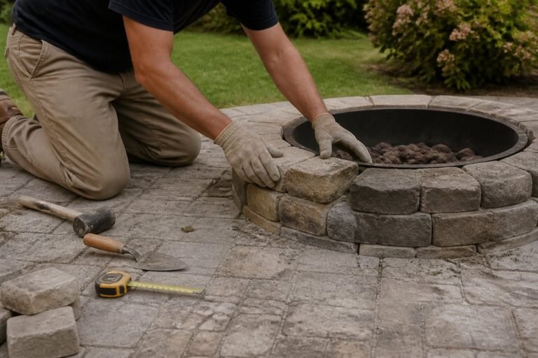 How to Build a Fire Pit Patio for Under $300 (Complete Step-by-Step)